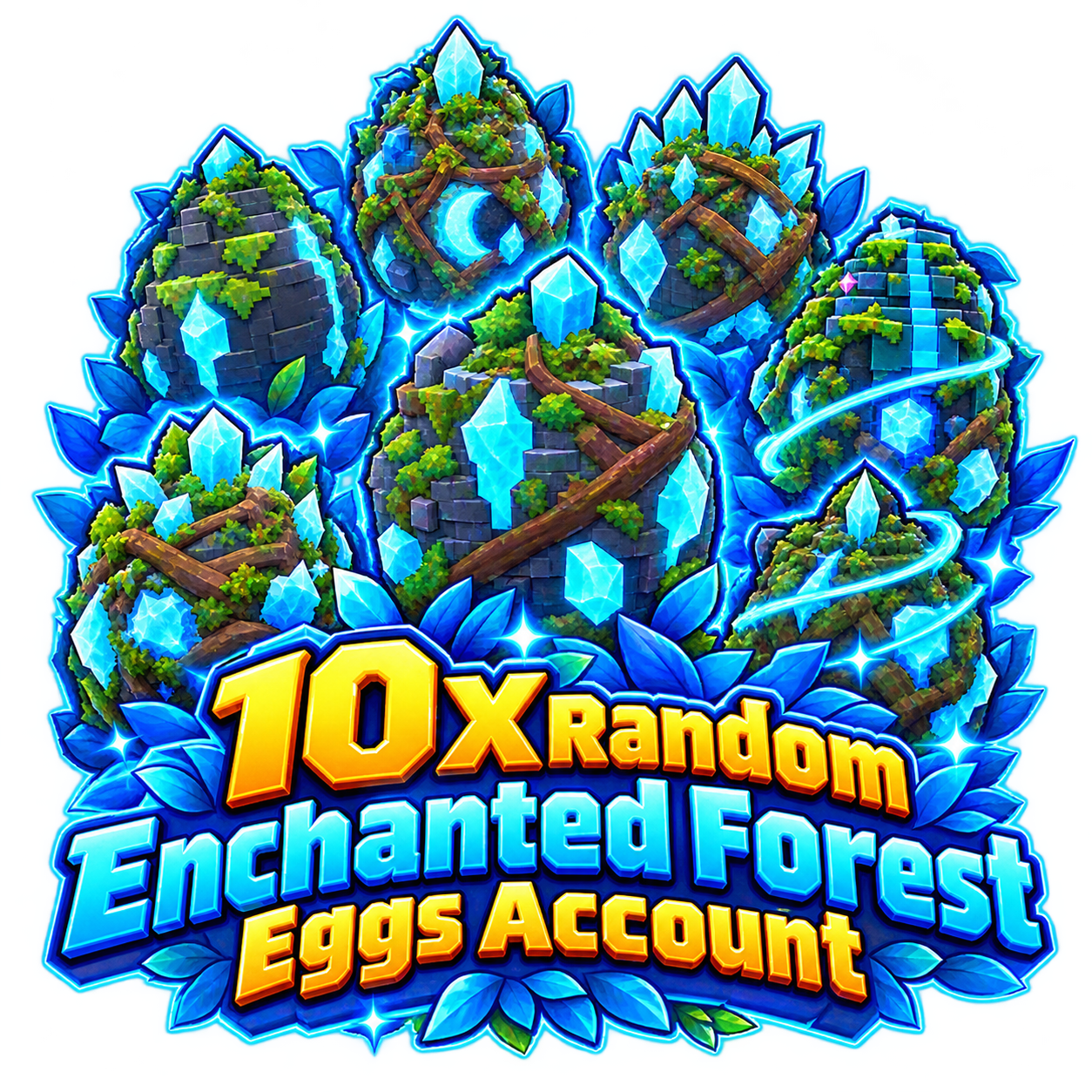 Steal An Egg Account 10x Random Enchanted Forest Eggs Account