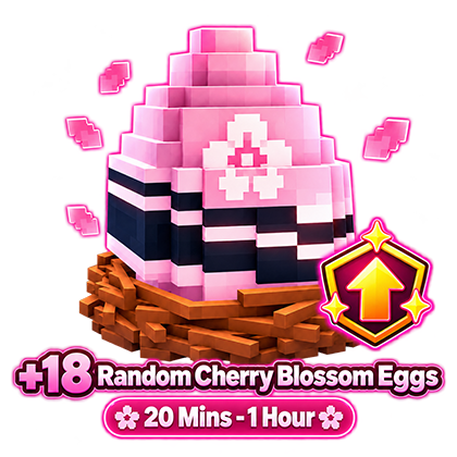 Steal An Egg Boosting +18 Random Cherry Blossom Eggs