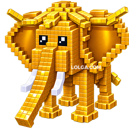 Steal An Egg Shop Golden Strawberry Elephant