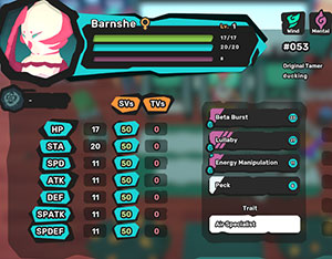 Temtem Items All Server Barnshe