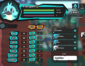 Temtem Items All Server Platypet