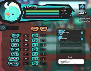 Temtem Items All Server Fomu