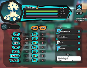 Temtem Items All Server Kalazu