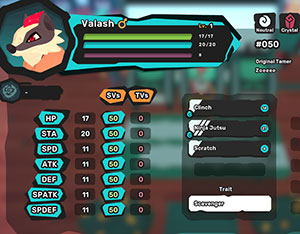 Temtem Items All Server Valash