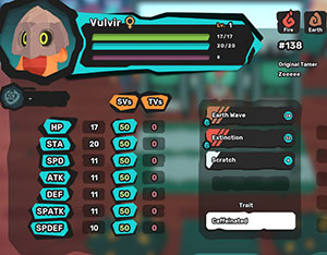Temtem Items All Server Vulvir