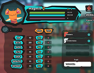 Temtem Items All Server Magmis