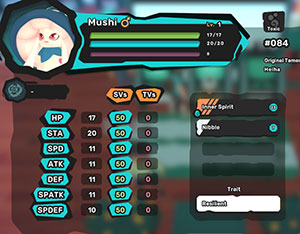 Temtem Items All Server Mushi