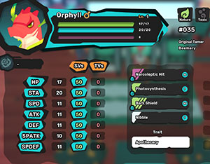 Temtem Items All Server Orphyll