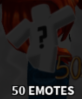 The Strongest Battlegrounds All Server 50 Emotes