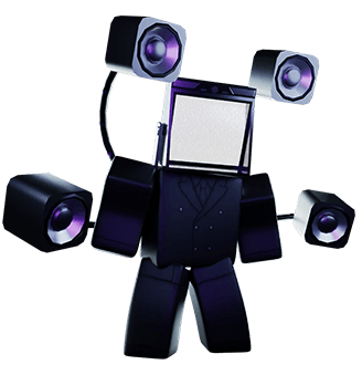 Toilet Tower Defense All Server Speaker Large TV Man