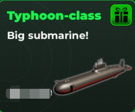 War Tycoon Typhoon-class