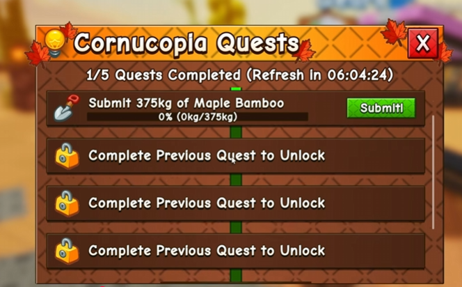 Cornucopia Quest