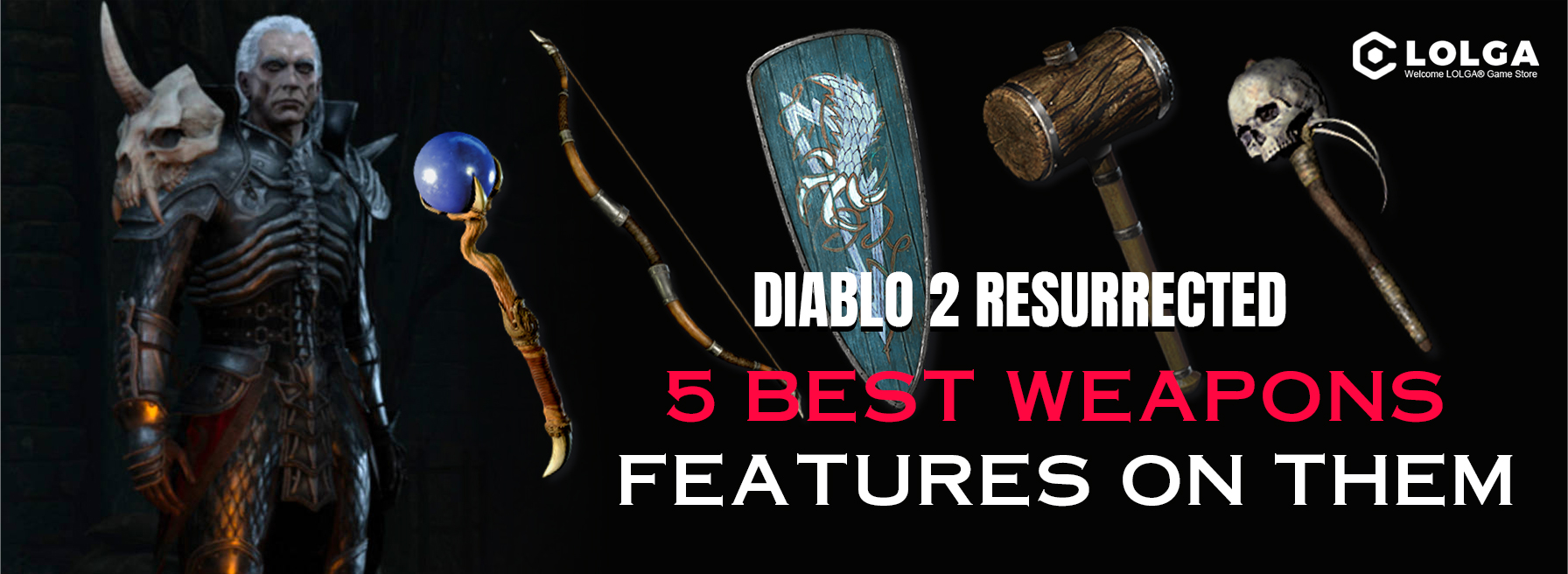 Diablo II Resurrected: 5 Best Weapons, Features on Them 