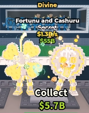 Divine Fortunu and Cashuru