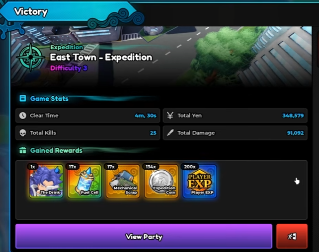 East Town expedition