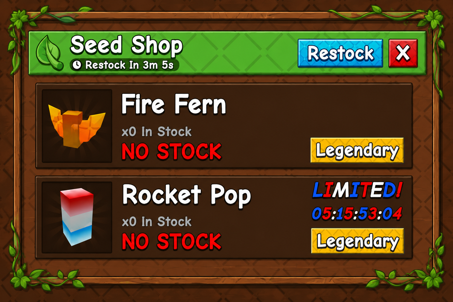 Fire Fern & Rocket Pop in Grow a Garden 2 (2026) | How to Get, Effects & Value Guide