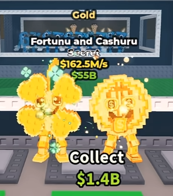 Gold Fortunu and Cashuru