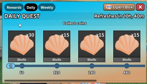 How to Get Shells: Daily Quests