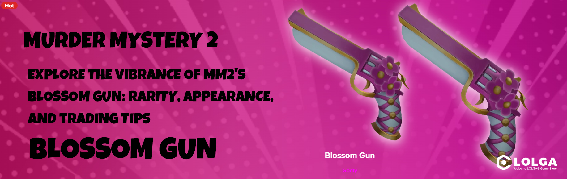 Explore the Vibrance of MM2's Blossom Gun: Rarity, Appearance, and Trading Tips