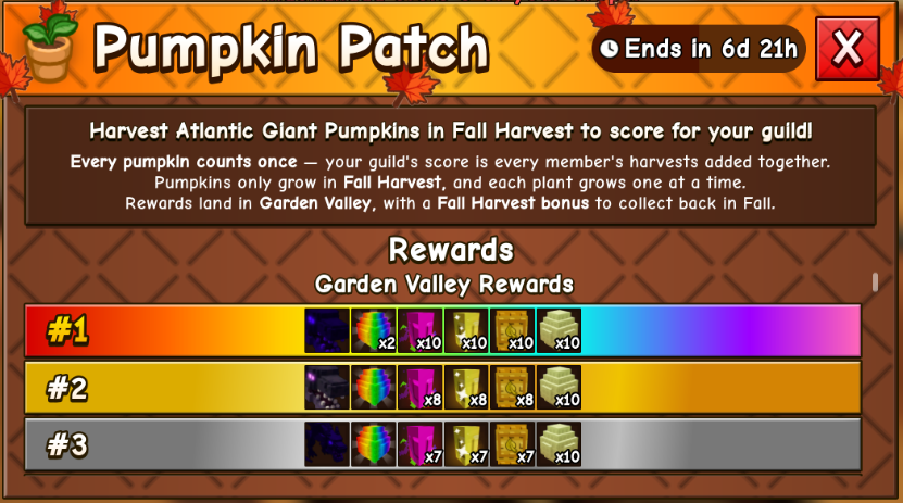 Week 8: Pumpkin Patch