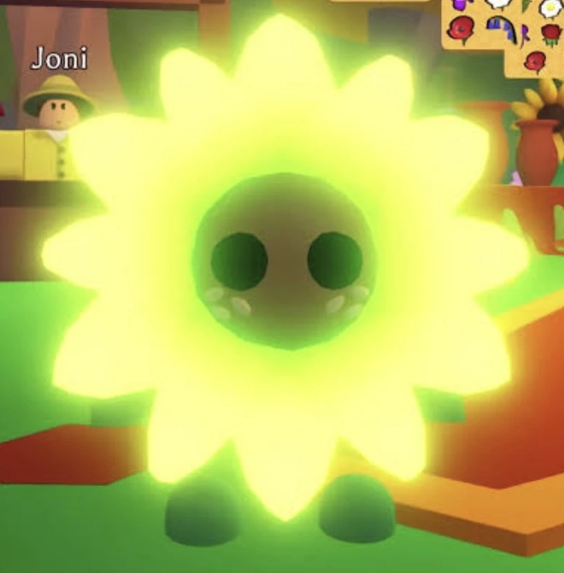 Neon Sunflower Friend