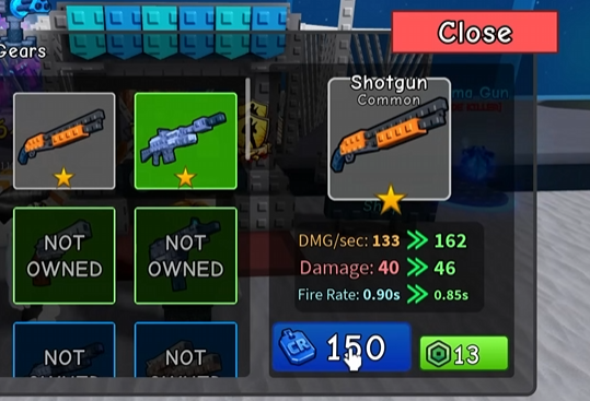 Weapon Upgrades