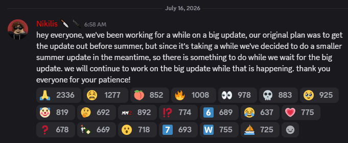 When will the MM2 2026 Summer Update launch?