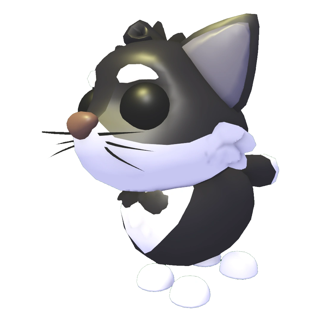 Tuxedo Cat in Adopt Me