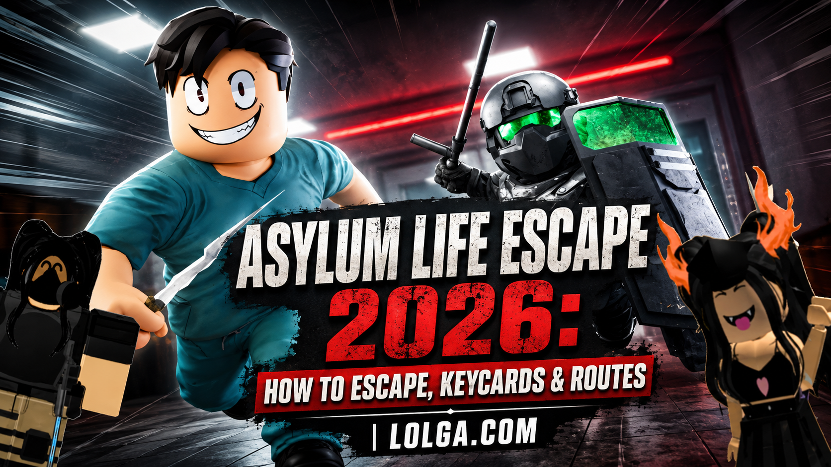 Asylum Life Escape 2026: How to Escape, Keycards & Routes