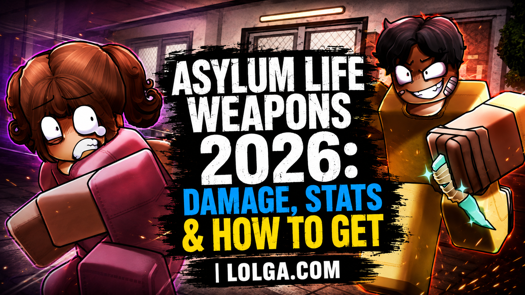 Asylum Life Weapons 2026: Damage, Stats & How to Get