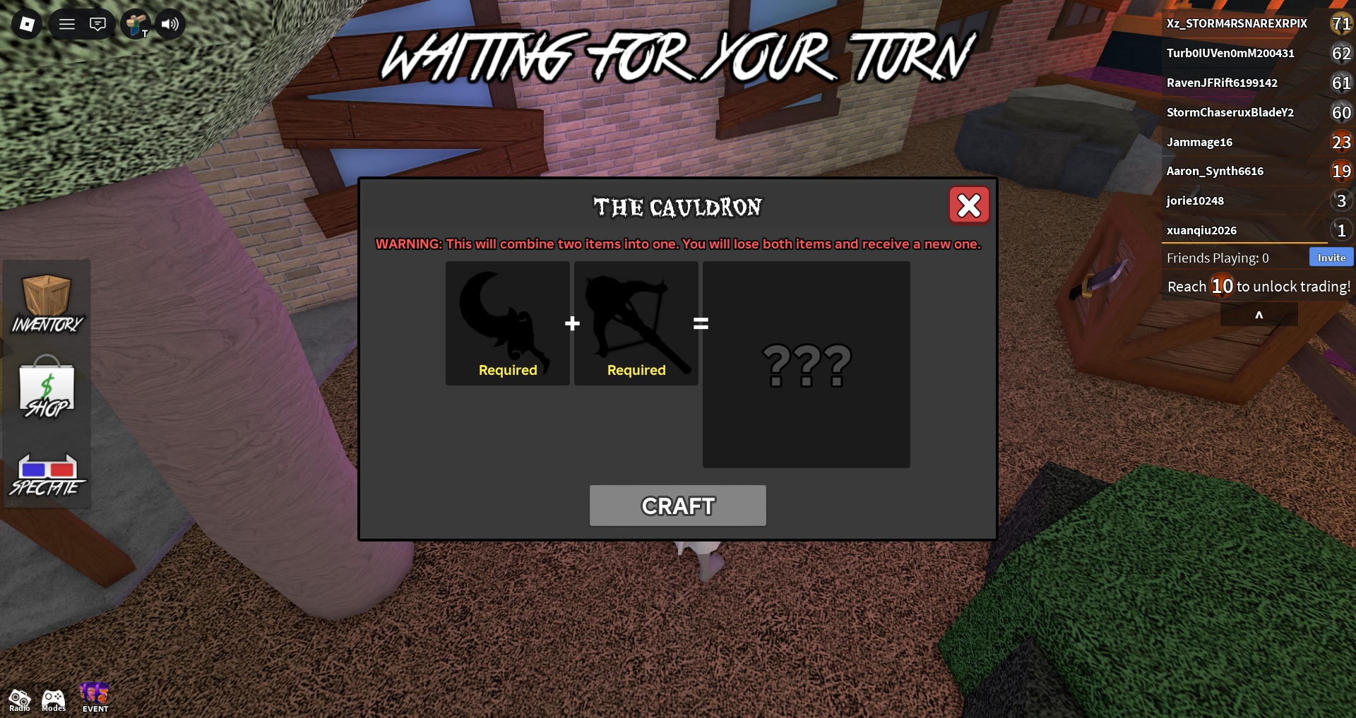 MM2 Halloween 2026 event currency store showing Candy packs