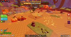 Pumpkin King battle arena
