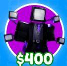 Large TV Man unit in Cameraman Tower Defense