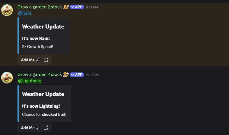 Discord Weather Channel
