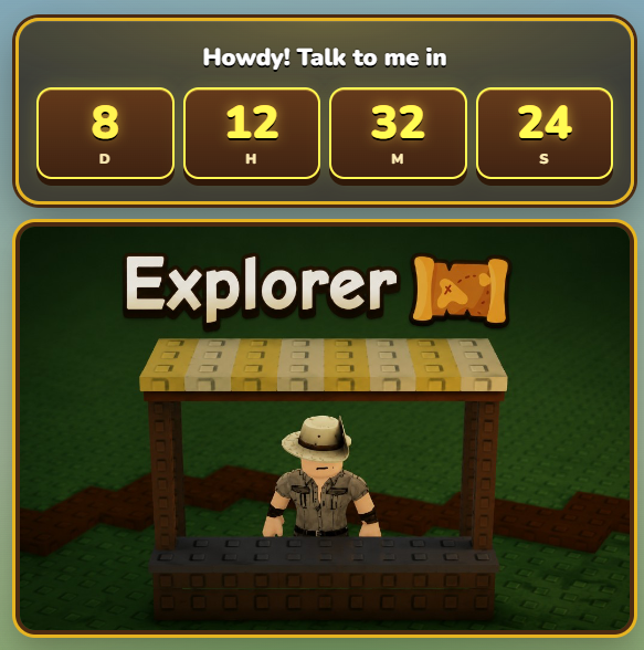 New NPC: Explorer