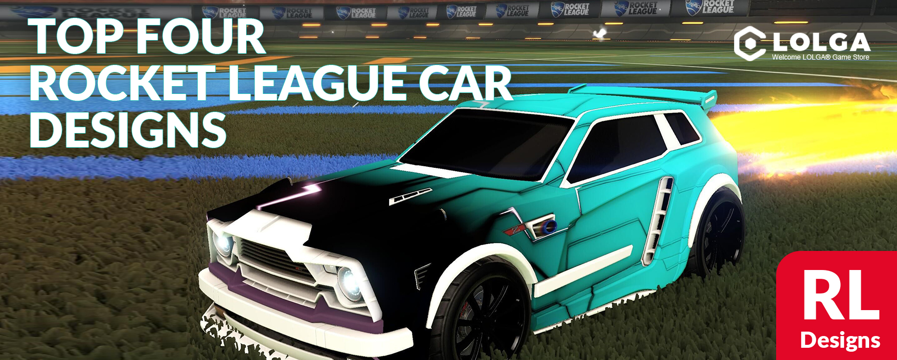 Top Four Rocket League Car Designs