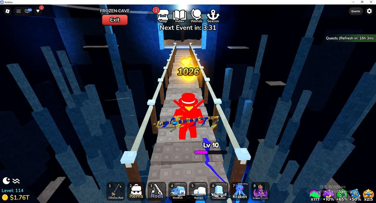 Ghost Parkour collapsing bridge