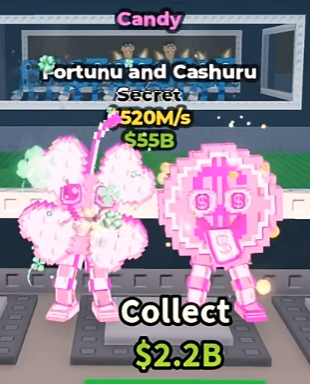 Candy Fortunu and Cashuru