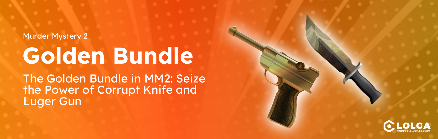 The Golden Bundle in MM2: Seize the Power of Corrupt Knife and Luger Gun