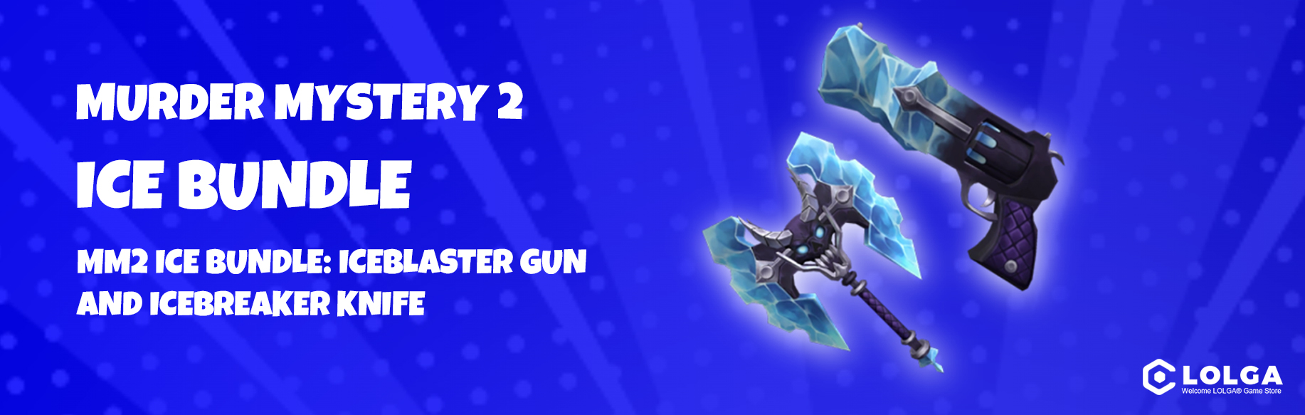 MM2 Ice Bundle: Iceblaster Gun and Icebreaker Knife