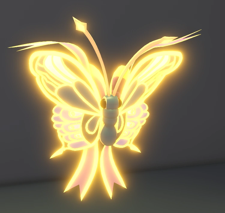 Neon 2026 Birthday Butterfly