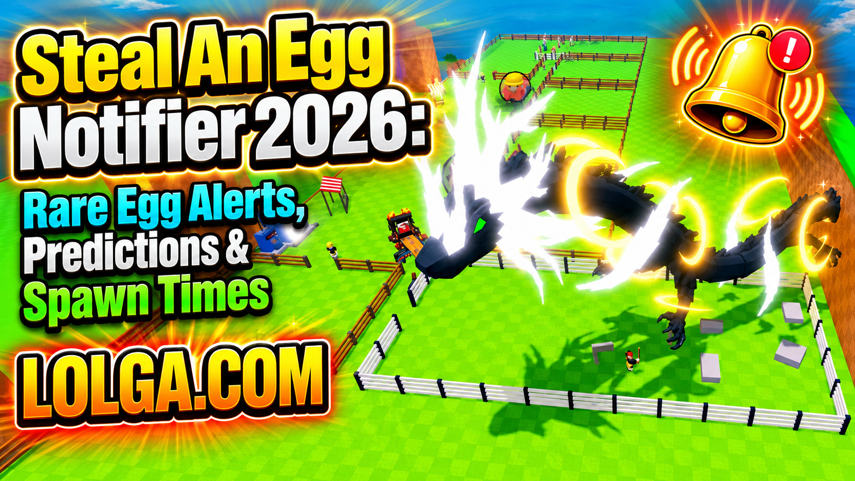 Steal An Egg Notifier 2026 – Rare Egg Alerts & Spawn Predictions
