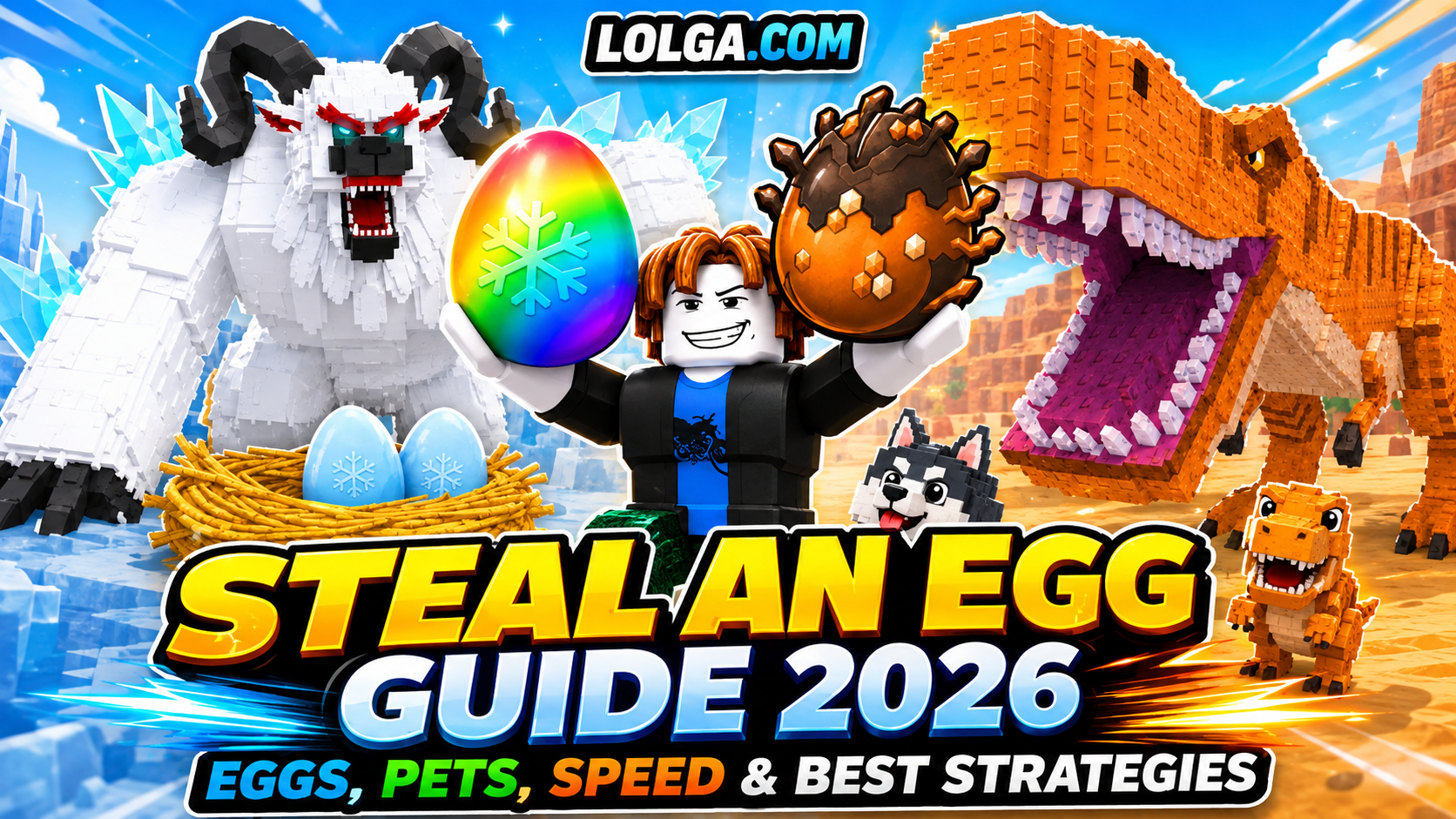 Steal An Egg Guide 2026: Eggs, Pets, Speed & Best Strategies