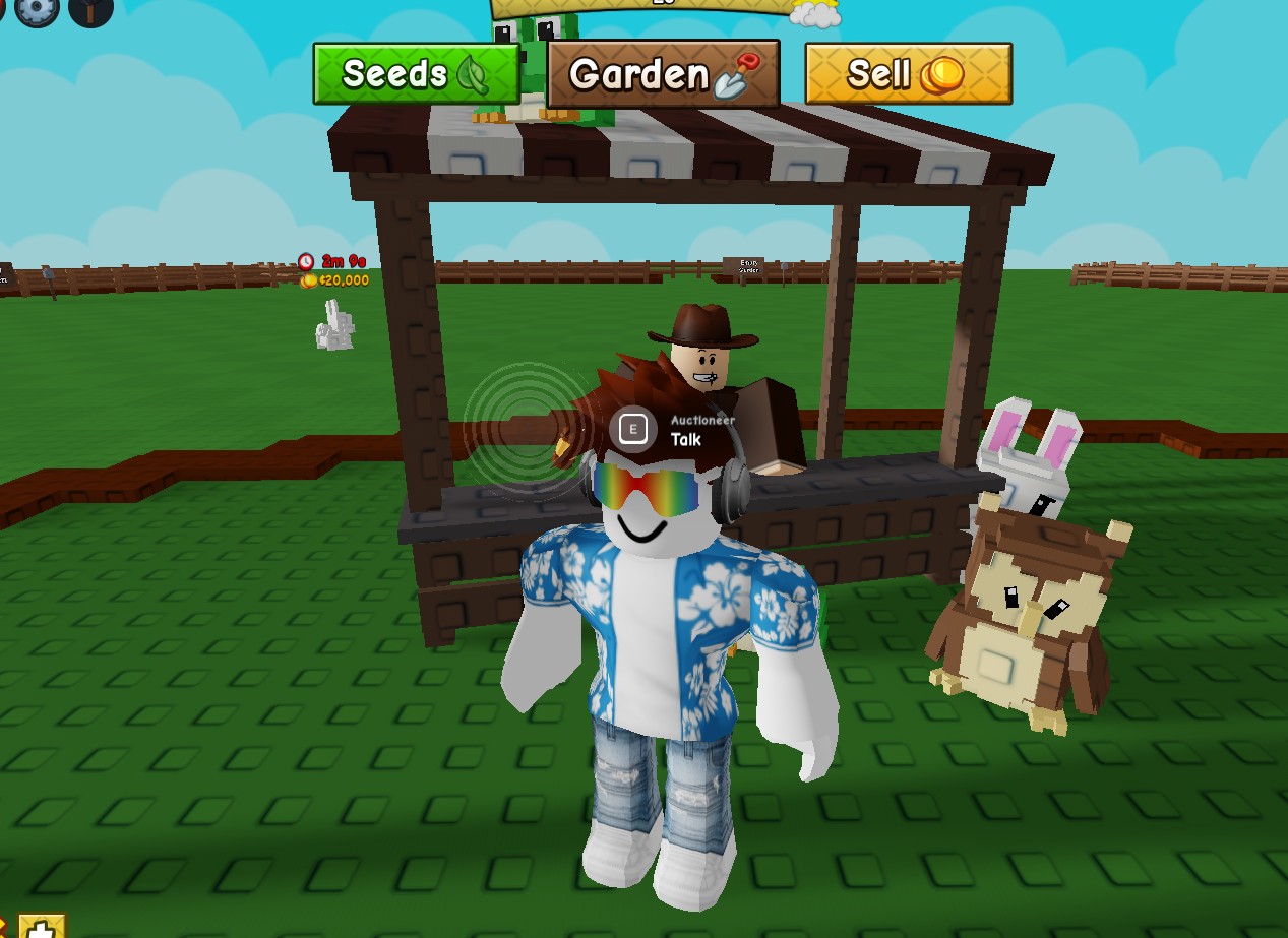 talk with auctioneer