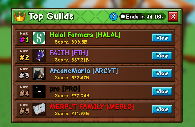 Guild Rewards