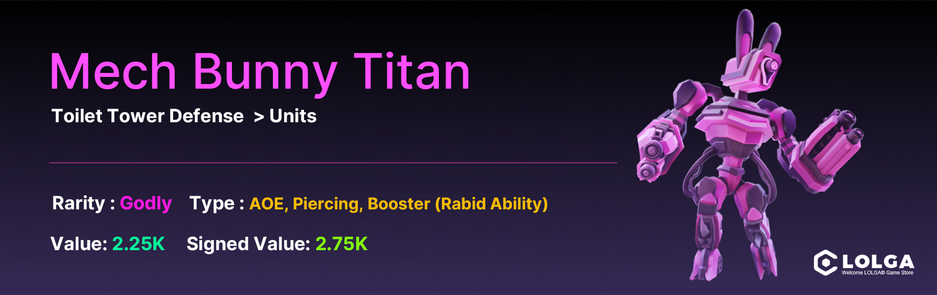 Unleashing the Power of Mech Bunny Titan in Blox's Toilet Tower Defense