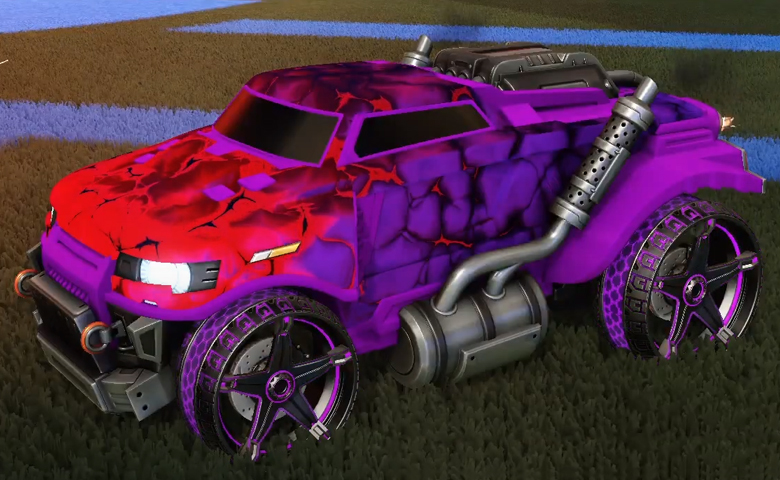 Road Hog-Purple Design