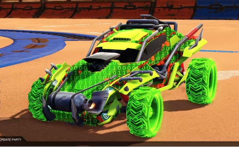 Outlaw GXT-Lime Design